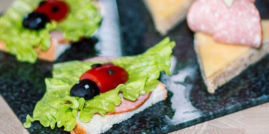 Необычные праздничные бутерброды для детей