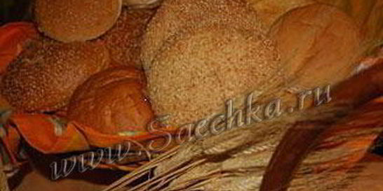 Несладкие арабские булочки для бутербродов Кайзар