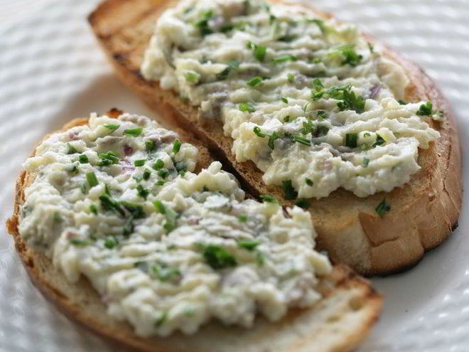 Рецепт русского бутерброда с сельдью