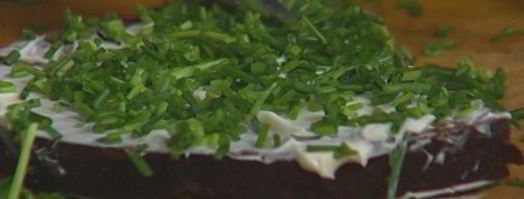 русский бутерброд с сельдью. Шаг 5