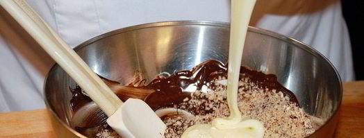 сладкий бутерброд с ореховой пастой. Шаг 3