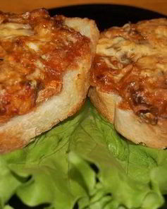 Вкусные горячие бутерброды с куриным филе