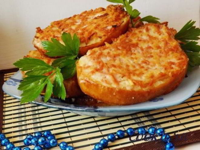 Рецепт жареных бутербродов с картошкой