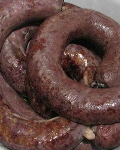 Домашняя кровяная колбаса