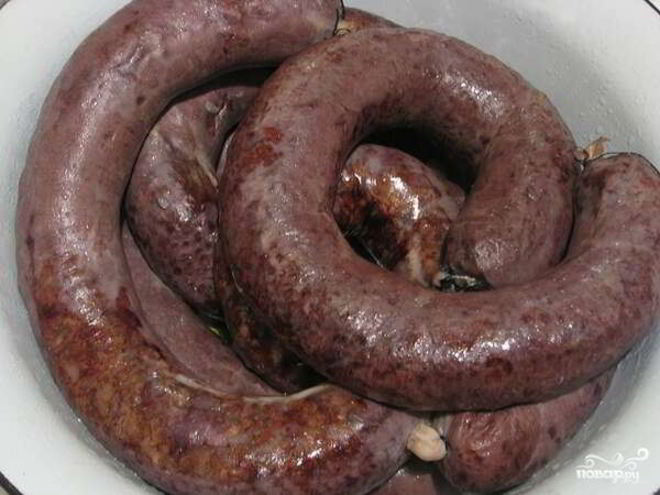 Рецепт домашней кровяной колбасы