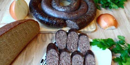 Домашняя ливерная колбаса
