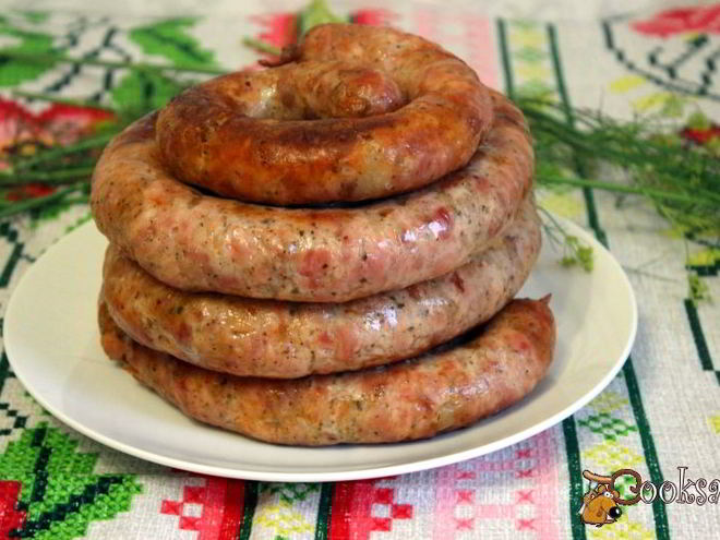 Рецепт домашней свиной колбасы