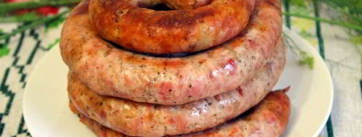 домашняя свиная колбаса. Шаг 9