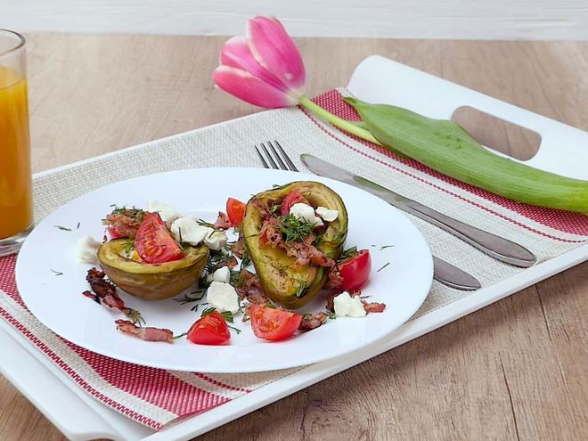 Рецепт фаршированного авокадо
