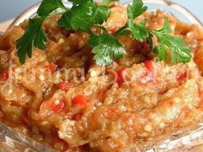 Рецепт баклажанной икры в мультиварке