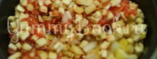 баклажанная икра в мультиварке. Шаг 2