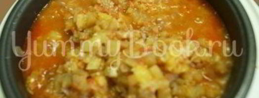 баклажанная икра в мультиварке. Шаг 3