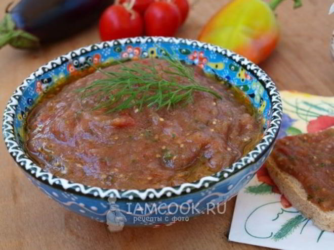 Рецепт баклажанной икры