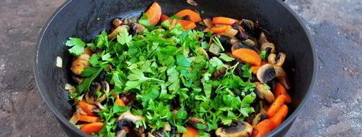 грибная икра из сушеных и свежих грибов. Шаг 9