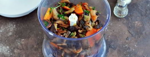 грибная икра из сушеных и свежих грибов. Шаг 10