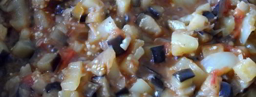 икра из баклажанов с болгарским перцем и чесноком. Шаг 3