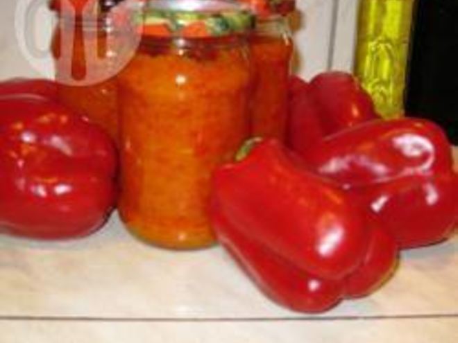 Рецепт икры из болгарского перца