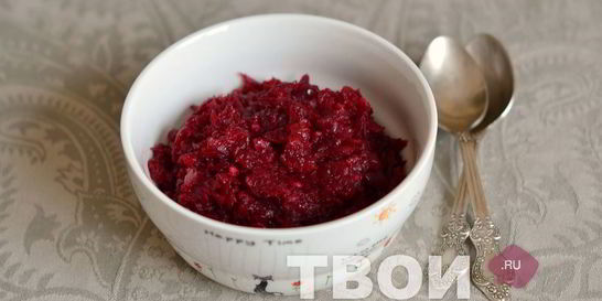 Икра из свеклы