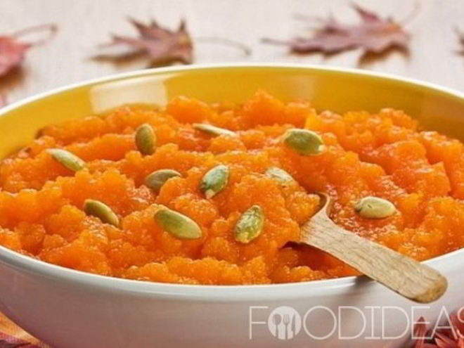 Рецепт икры из тыквы