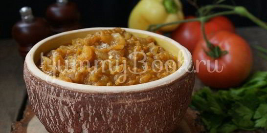 Икра из зеленых помидоров