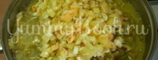 икра из зеленых помидоров. Шаг 2