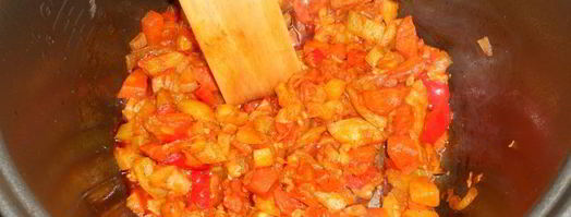 икра кабачковая в мультиварке. Шаг 2