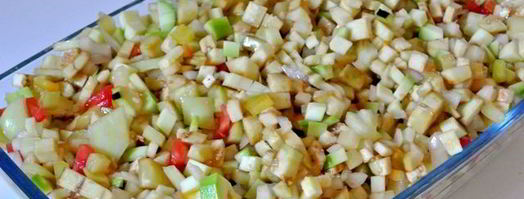 икра овощная в духовке. Шаг 4