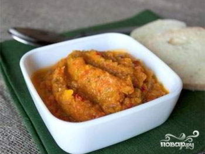 Рецепт кабачковой икры без уксуса