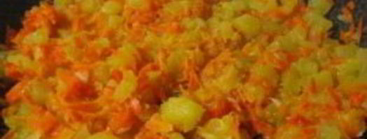 кабачковая икра с морковью и томатной пастой. Шаг 4