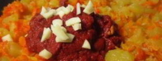 кабачковая икра с морковью и томатной пастой. Шаг 5