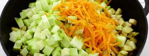 кабачково-баклажанная икра на зиму. Шаг 5