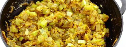 кабачково-баклажанная икра на зиму. Шаг 7