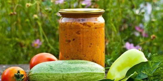 Классическая кабачковая икра на зиму