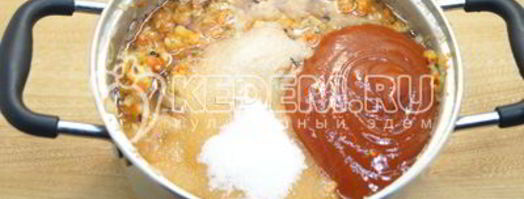 овощная икра на зиму дружба. Шаг 4