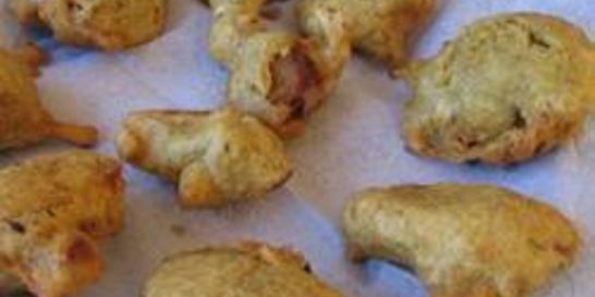 Индийская пакора из баклажанов