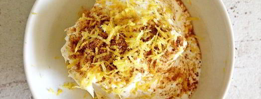 карпаччо из свеклы с рукколой и кремом из маскарпоне. Шаг 4