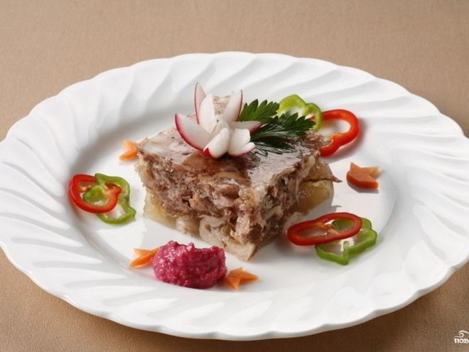 Рецепт холодца домашнего