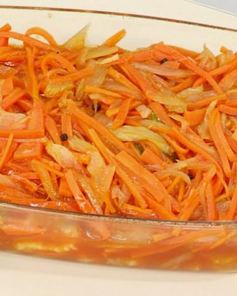 Холодная рыба под маринадом