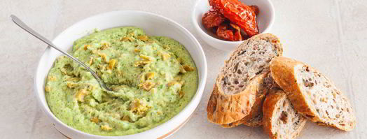 хумус из зеленой гречки. Шаг 3