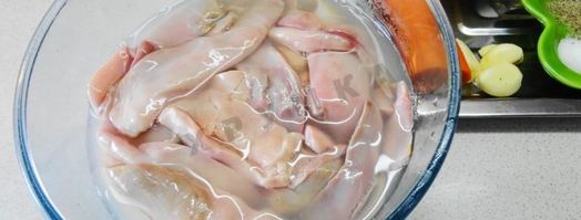 корейская закуска из молоки лососевых рыб. Шаг 2