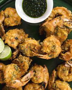 Креветки в кляре