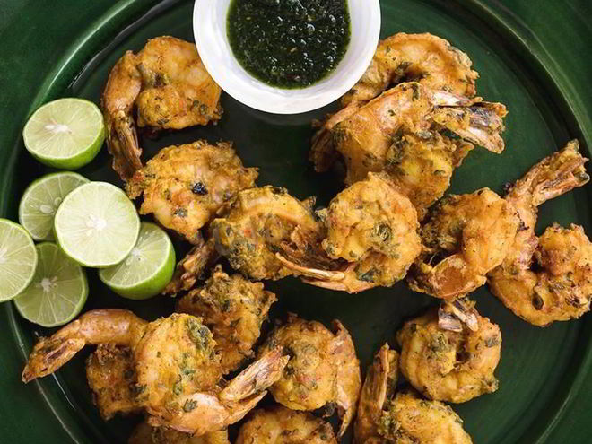 Рецепт креветок в кляре