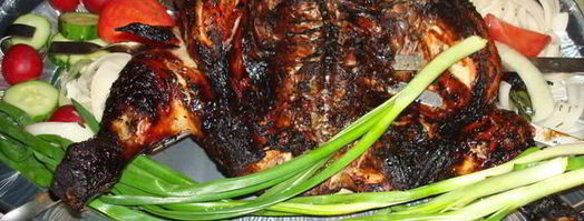 курица, маринованная в белом вине на решетке. Шаг 13