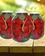 Квашеные помидоры с болгарским перчиком