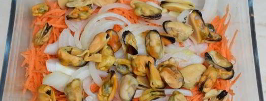 мидии, маринованные по-корейски. Шаг 8