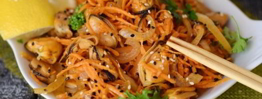 мидии, маринованные по-корейски. Шаг 13