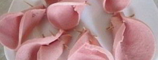 новогодняя закуска колокольчики. Шаг 2