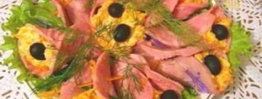 новогодняя закуска колокольчики. Шаг 7