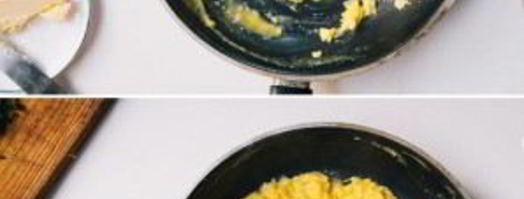 французский омлет с сыром. Шаг 6