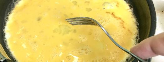 французский омлет. Шаг 3